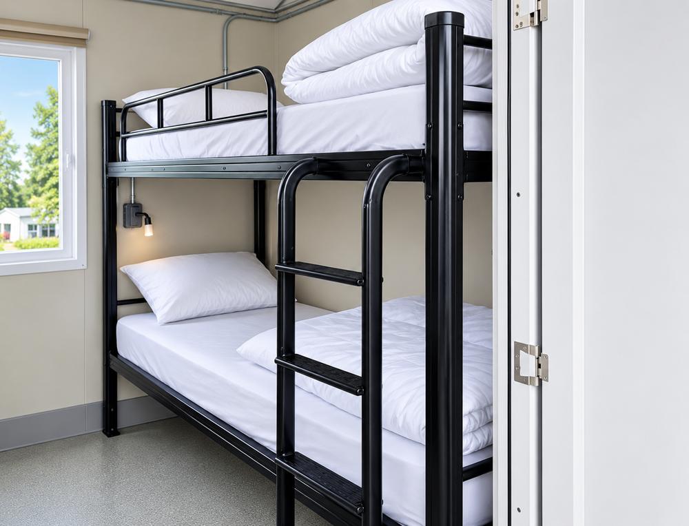 Sleeper trailer 2 stall sleeping room