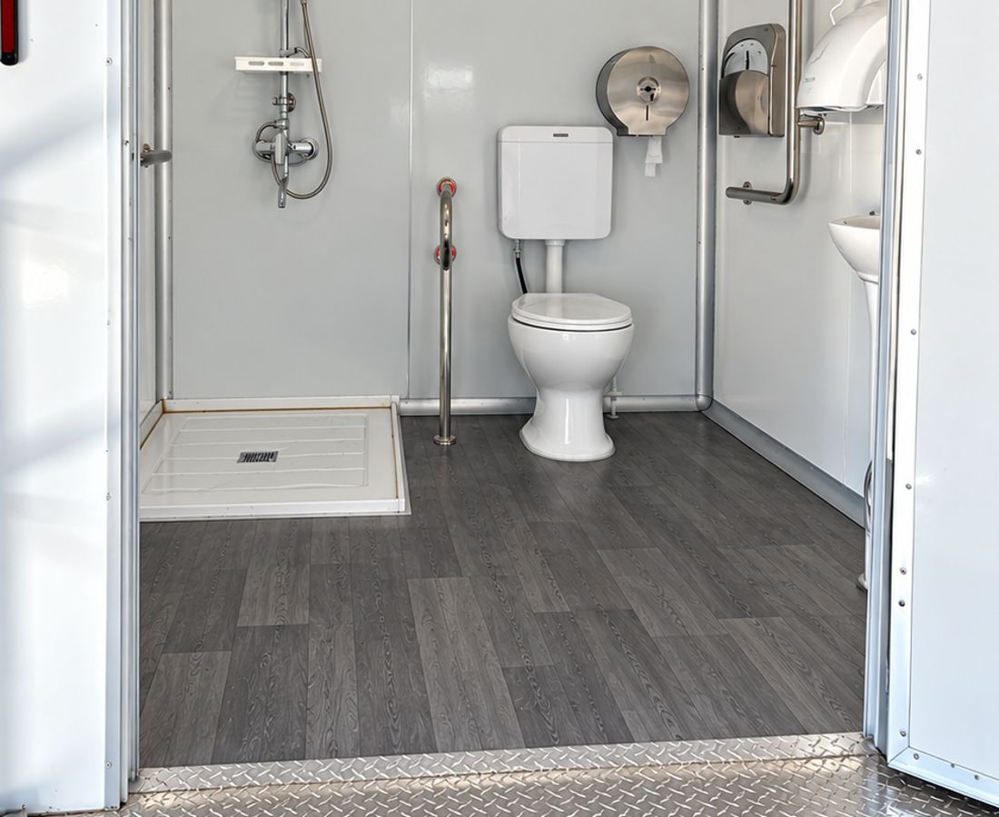 8-Stall + 1 ADA Shower and Restroom Trailer