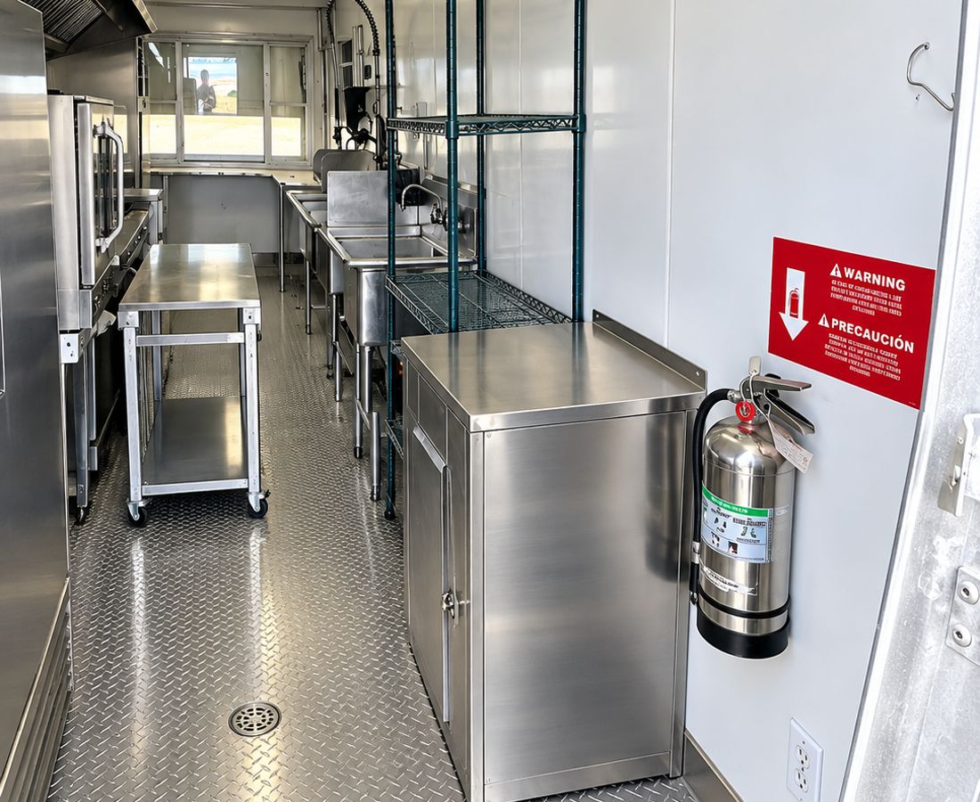 24 ft Mobile Kitchen Trailer