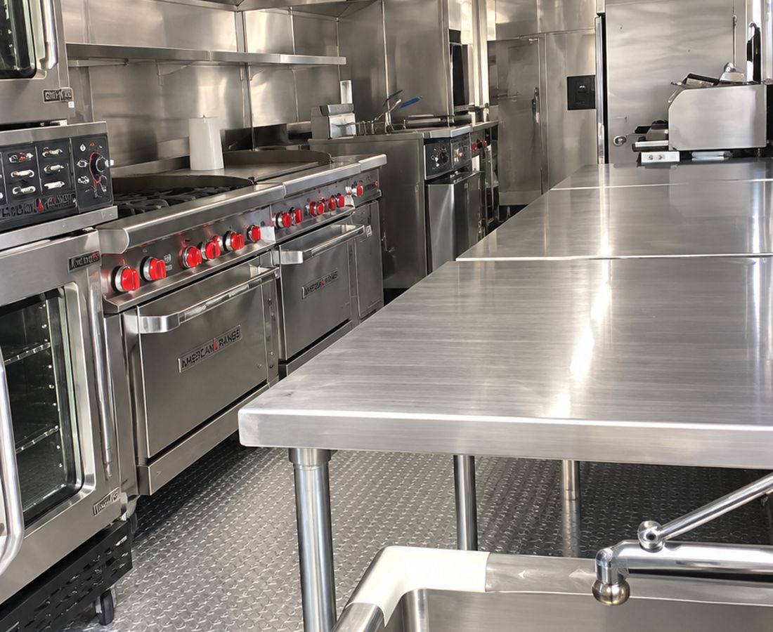 40 ft Mobile Kitchen Trailer