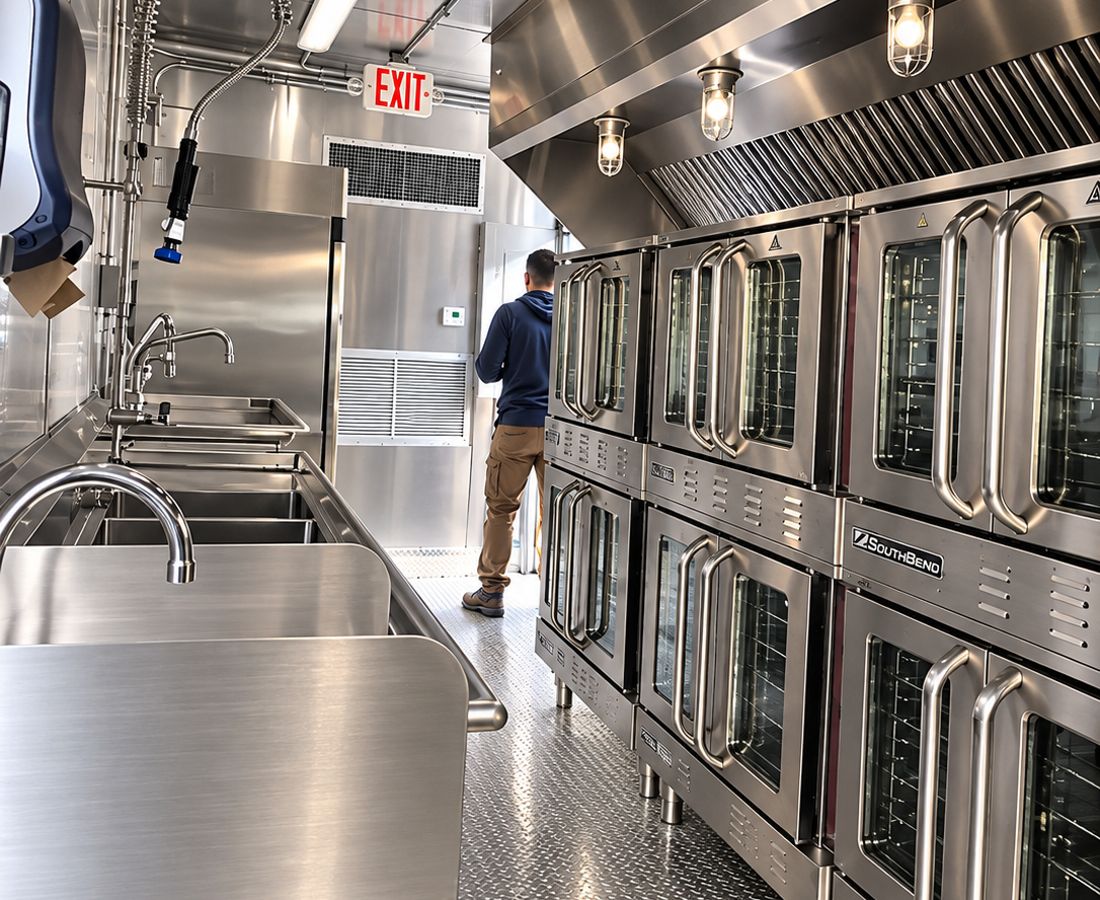 40 ft Bulk Combination Mobile Kitchen